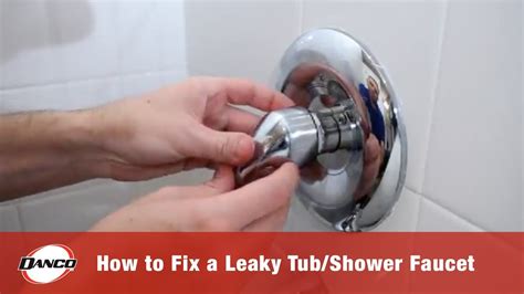 how to fix leaking shower faucet|How to Fix a Leaky Shower Faucet (DIY) 